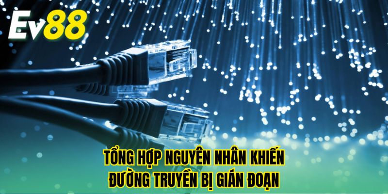 Tổng hợp nguyên nhân khiến đường truyền bị gián đoạn